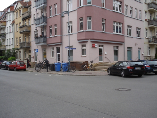 Bewohnerparken im Damenviertel in Jena