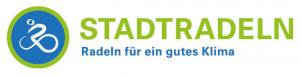 Logo Kampagne Stadtradeln: Schriftzug mit Radfahrer