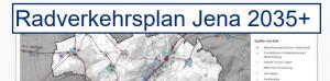 Screenshot von Karte BEarbeitung Radverkehrsplan Jena 2035+