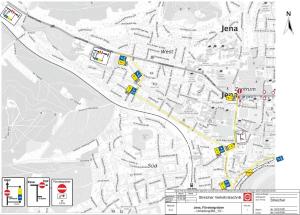 Umleitungsplan Fürstengraben