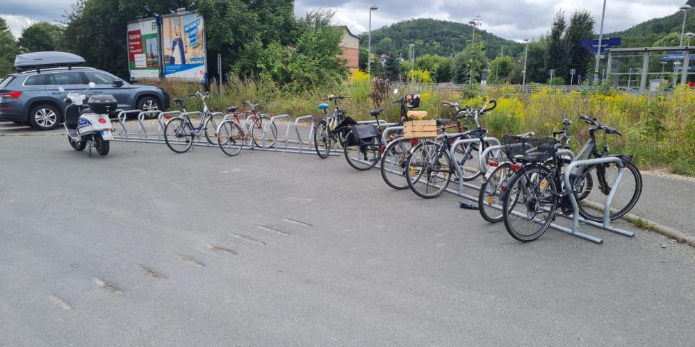 Bild von Radabstellanlagen am Bahnhof Jena Göschwitz